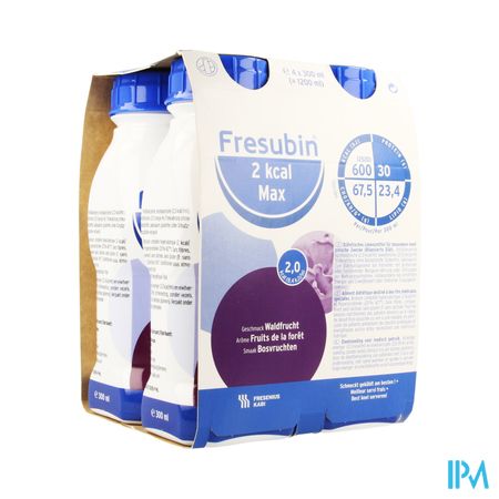 Fresubin 2 Kcal Max 300ml Fruits De La Fôret/bosvruchten