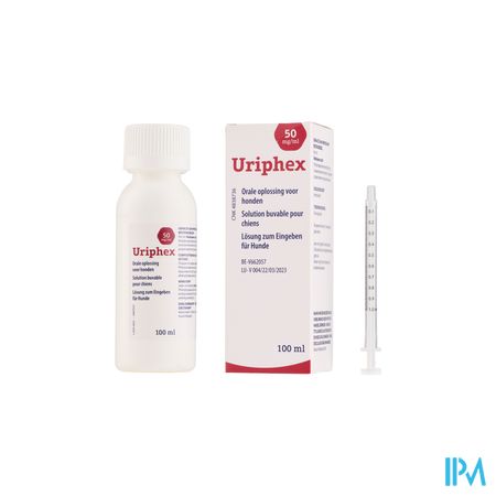 Uriphex 50mg/ml Orale Opl Honden 100ml 2