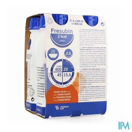 Fresubin 2kcal Drink Tomate-carot. Easybot.4x200ml 1