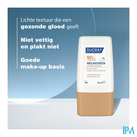Ducray Melascreen Control 365days Spf50+getint30ml 8
