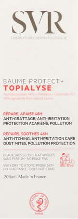 Svr Topialyse Baume Protect+ 200ml 4