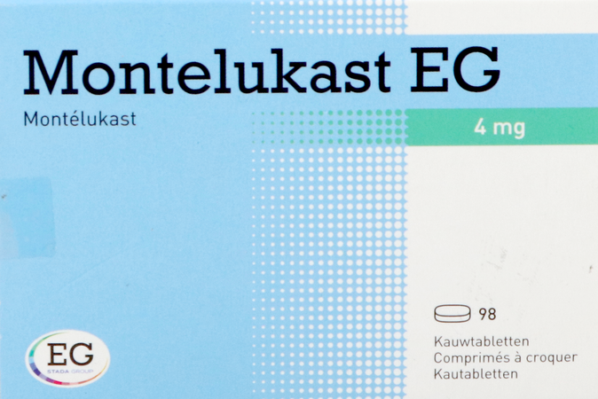 Montelukast EG Kauwtabletten 98 X 4 Mg 1