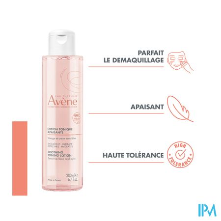 Avene Essentiels Tonic Lotion 200ml 8