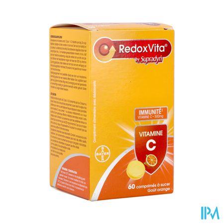 Redoxvita 500mg Orange Comp A Sucer 60