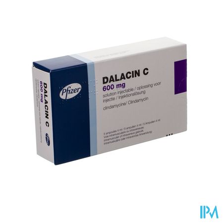 Dalacin C 5 Amp 600mg 4ml