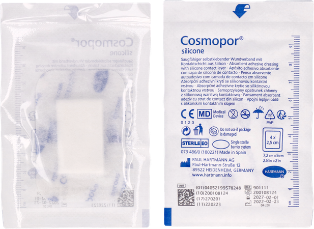 Cosmopor Silicone Selfcare 7,5x 5cm 5 3