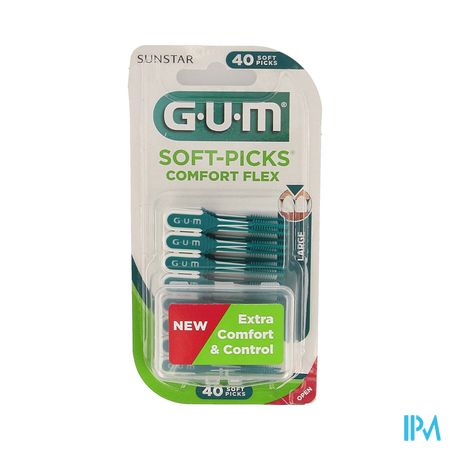 Gum Softpicks Comfort Flex Large 40