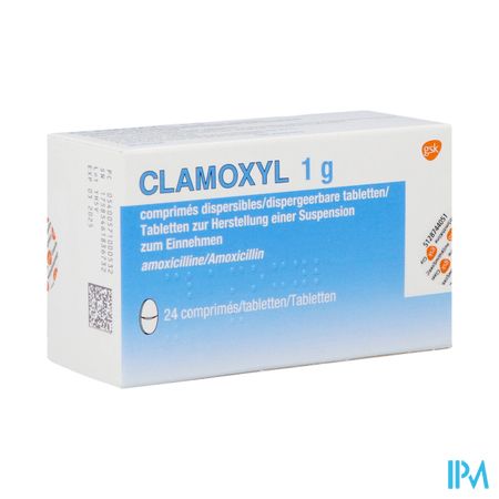 Clamoxyl 1000 "tabs" Comp 24x1000mg