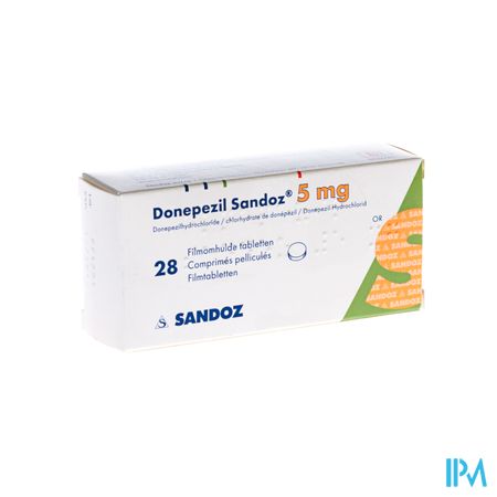 Donepezil Sandoz 5,0mg Filmomh Tabl 28 X 5,0mg 1