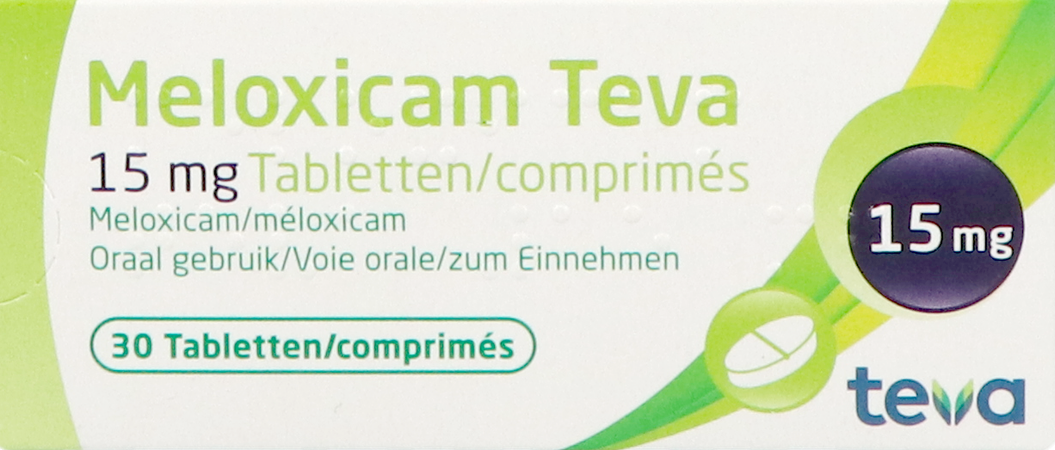 Meloxicam Teva 15mg Tabl 30 X 15mg
