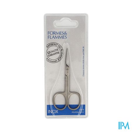 Formes&flammes 81 Schaar Velletjes Recht Inox