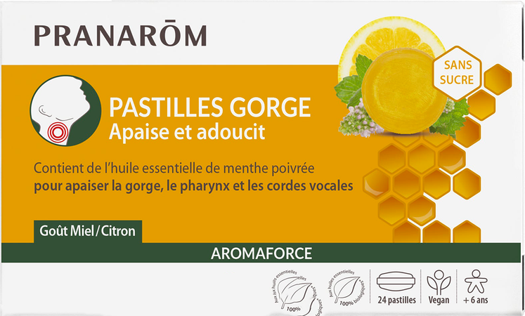 Pranarom Aromaforce Gorge Miel/citr.s/sucre Past24 1