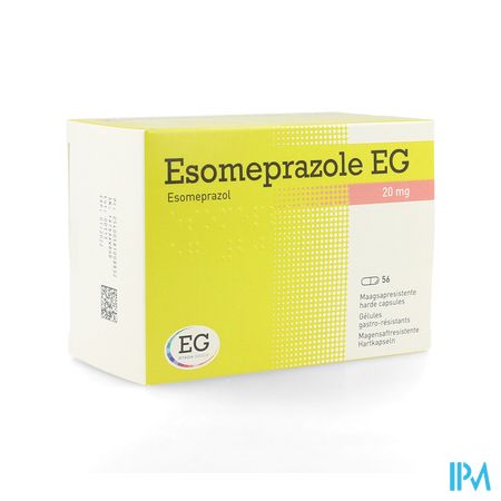 Esomeprazole EG 20Mg Caps Gastro Resist 56X20Mg