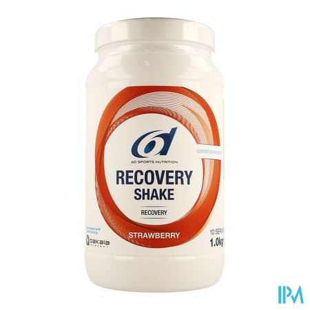 6d Sixd Recovery Shake Strawberry 1kg Nf 5