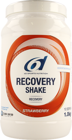 6d Sixd Recovery Shake Strawberry 1kg Nf 5