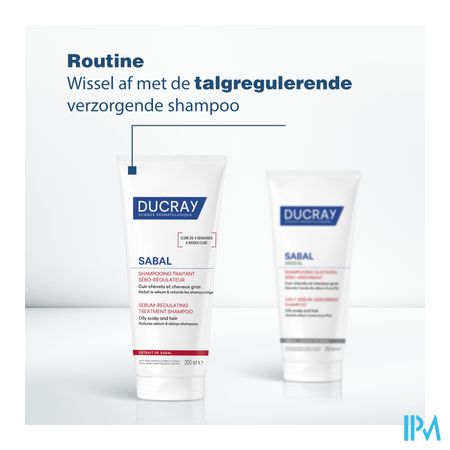 Ducray Sabal Argeal Dag. Sh Talgabsorberende 200ml 7
