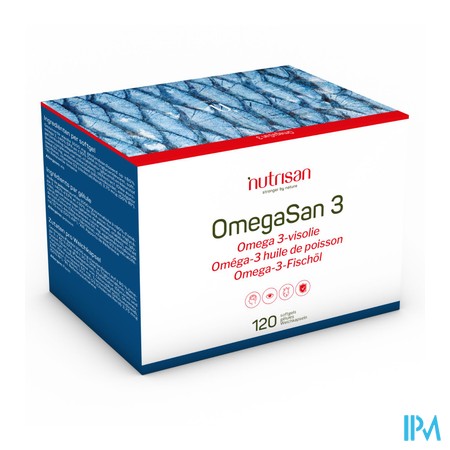 Omegasan 3 Nf  120 Softgels Nutrisan