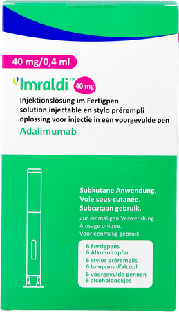 Imraldi 40mg Opl Inj 100mg/ml Voorgevulde Pen 6 1