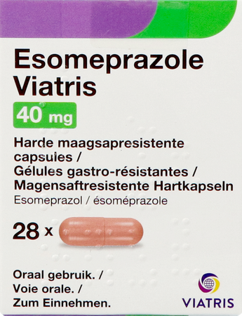 Esomeprazole Viatris 40mg Caps 28 2