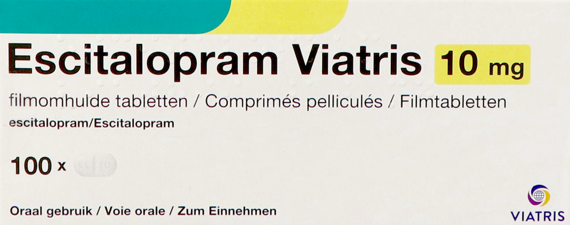 Escitalopram Viatris 10mg Filmomh Tabl 100 2