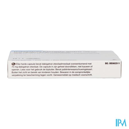 Dabigatran Etexilate Viatris 75mg Harde Caps 10 3