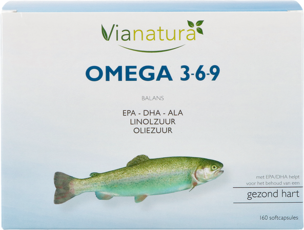 Via Natura Omega 3-6-9 Maxi Softcaps 160 1