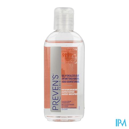 Preven's Gel Mains Hydroalcool. Pamplemousse 100ml