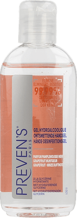 Preven's Gel Mains Hydroalcool. Pamplemousse 100ml