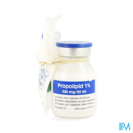 Propolipid 1 % émuls. inj./perf. i.v. flac. 10 x 50 ml