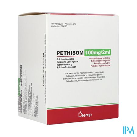 Pethisom 100mg/2ml Amp 100 (amp 2ml 50mg/1ml)