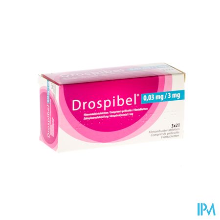 Drospibel 0,03mg Omhulde Tabl 3 X 21