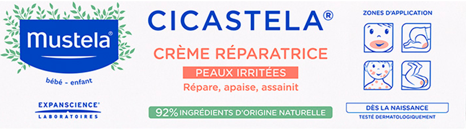 Mustela Ss Cicastela Tube 40ml 1