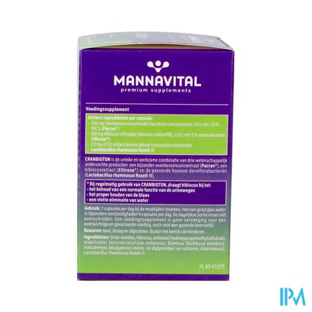 Mannavital Cranbioton V-caps 60 1