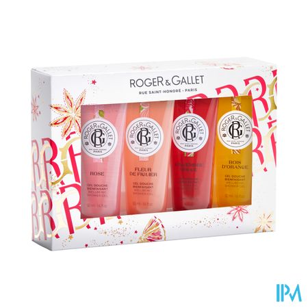 Roger&gallet Set Noel Multi 4 Douche 4 Prod.