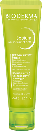 Bioderma Sebium Gel Moussant Actif Tube 45ml 1