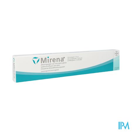 Mirena Pi Pharma 20mcg/24u Syst.intra Uterin 1 Pip