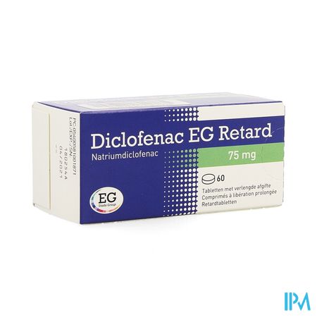 Diclofenac EG Retard  Comp 60X 75Mg