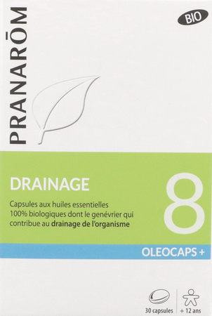 Oleocaps+ Bio 8 Drainage Caps 30 5