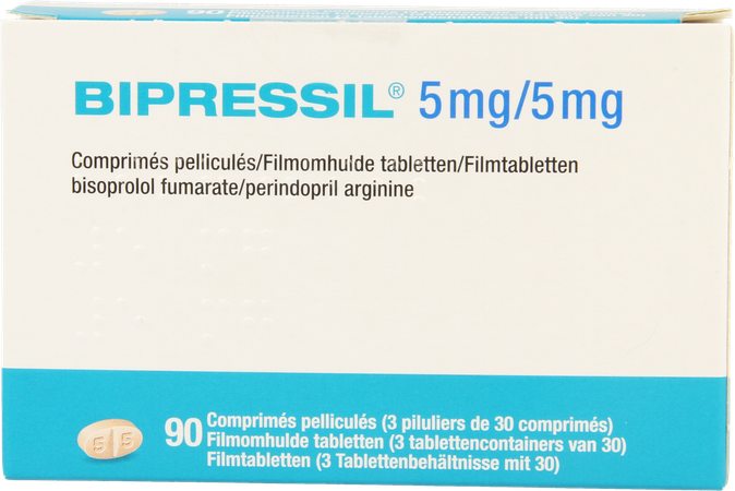Bipressil 5mg/ 5mg Filmomh Tabl 90 2