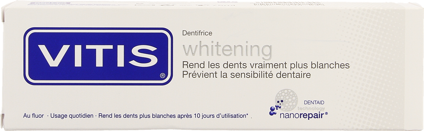 Vitis Whitening Dentifrice 75ml 32045 4