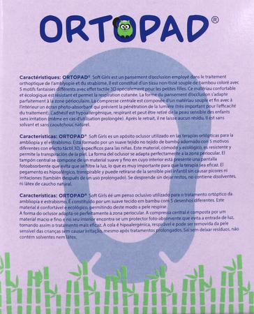 Ortopad Soft Girls Regular 85x59mm 50 72234 6
