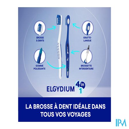 Elgydium Tandenborstel 4in1 Soft 8