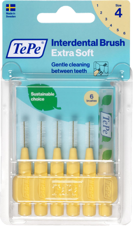 Tepe Interdental Brush 0,70mm Yellow X-soft 6 1