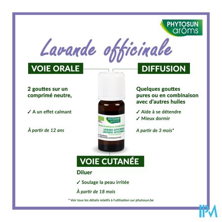 Phytosun Lavande Off. Fr-bio-01 10ml 5