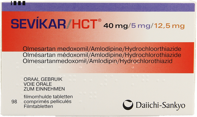 Sevikar Hct 40mg/5mg/12,5mg Filmomh Tabl 98 2