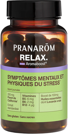 Pranarom Aromaboost Relax Caps 60 1