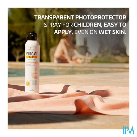 Heliocare 360 Pediat.transparent Spray Ip50+ 200ml 2