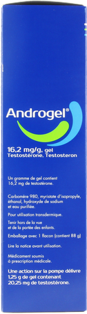 Androgel 16,2mg/g Gel 88g 2