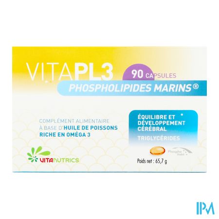 Vitapl3 Phospholipides Marins Caps 90 1
