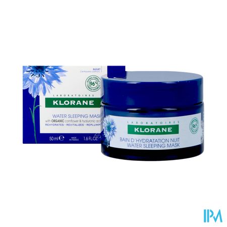 Klorane Gezicht Korenbloem Nacht Hydra Bad 50ml 3